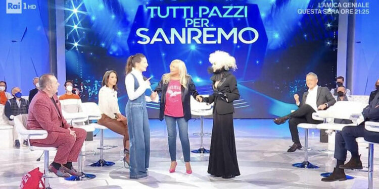 Ditonellapiaga e Donatella Rettore, Domenica In