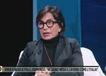 Maria Rita Gismondo a Fuori dal coro: (foto: web)