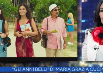 Maria Grazia Cucinotta a La Vita in Diretta