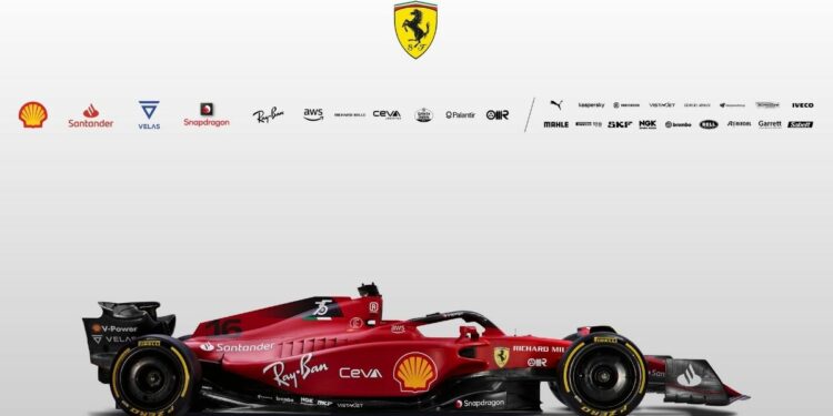 nuova Ferrari F1 75