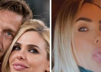 Francesco Totti e Ilary Blasi, lei fa una linguaccia sui social