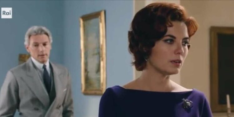 Adelaide e Umberto in "Il paradiso delle signore" (Rai 1)