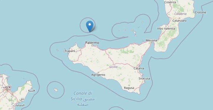 Terremoto Palermo, Ingv