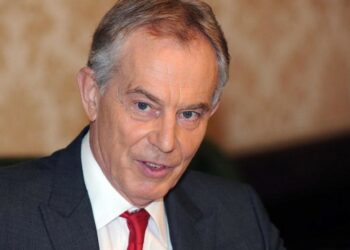 L'ex primo ministro britannico Tony Blair (LaPresse)