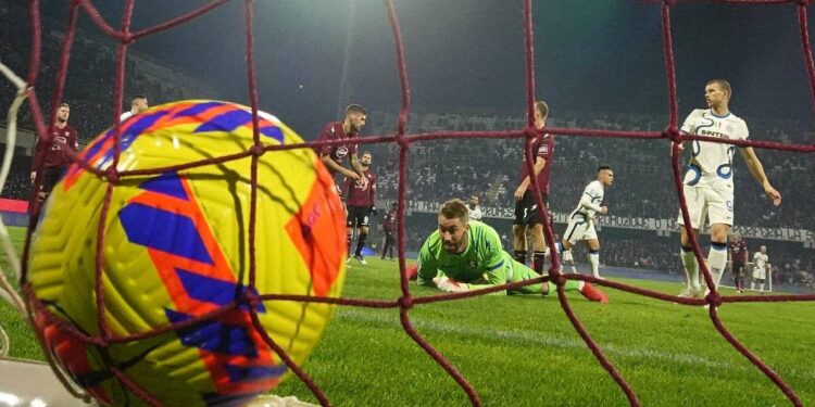 Inter Salernitana, Serie A 28^ giornata (Foto LaPresse)