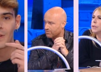 Gio Montana, Anna Pettinelli e Rudy Zerbi ad Amici 21 (fonte: web)