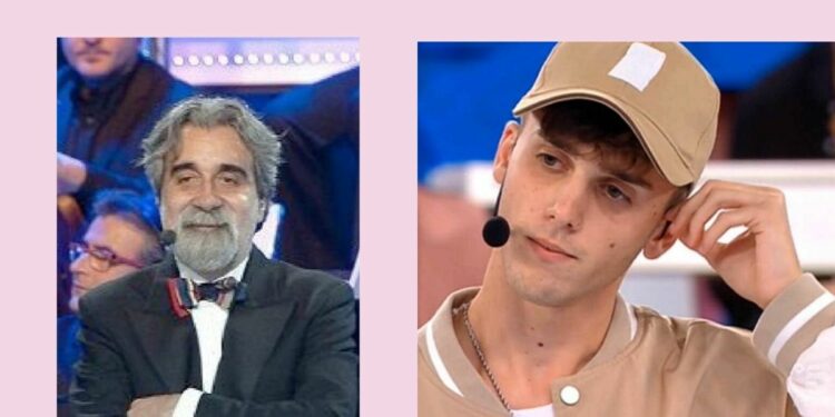 Beppe Vessicchio e LDA ad Amici 21 (fonte: web)