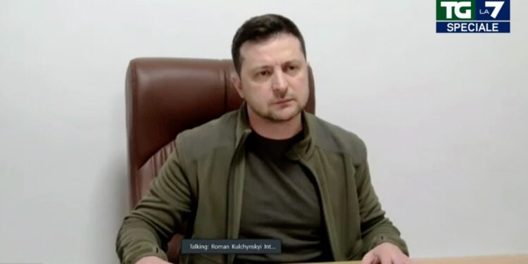 Volodymyr Zelensky, presidente ucraino