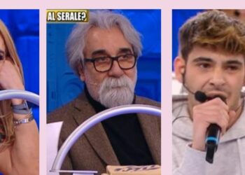 Gio Montana, Anna Pettinelli, Beppe Vessicchio ad Amici