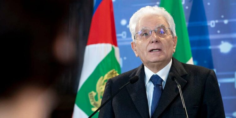 Sergio Mattarella (LaPresse)