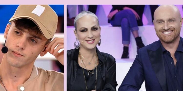 LDA, Alessandra Celentano, Rudy Zerbi ad Amici 21 (fonte: web)