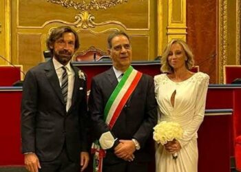 Andrea Pirlo e Valentina Baldini
(Foto: web)