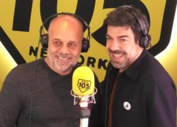 Riccardo Milani e Pierfrancesco Favino (Radio 105)