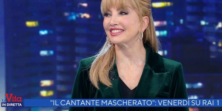 Milly Carlucci a La Vita in Diretta