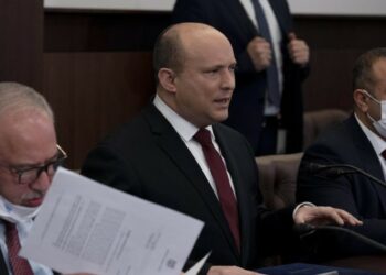 Il primo ministro israeliano Naftali Bennett (LaPresse)