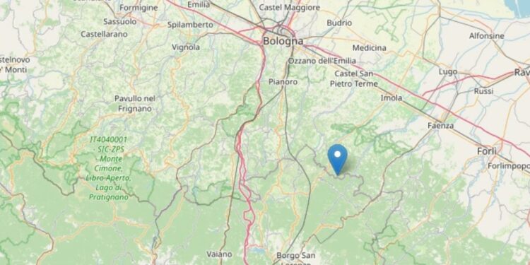 Terremoto oggi a Firenze, 27 marzo 2022 (foto: INGV)