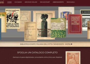 La home page del sito Catalogovagando