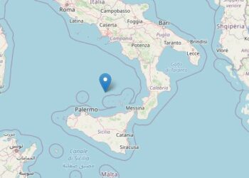 Terremoto oggi mar Tirreno Meridionale (Ingv)