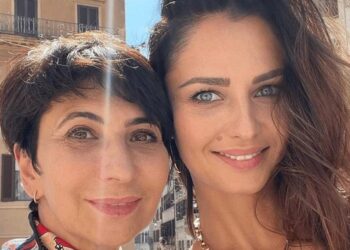 Anna Safroncik e la madre Lilia
(Foto: web)