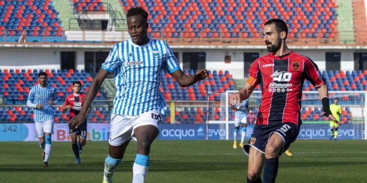 Calciomercato Bari - Seck ai tempi della SPAL (Foto LaPresse)