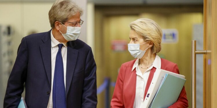 Gentiloni e Von der Leyen