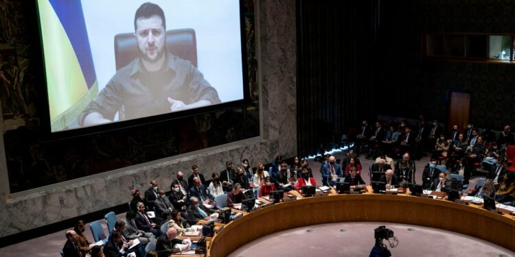 Zelensky all'Onu