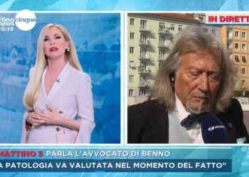 Flavio Moccia, avvocato Benno Neumair, a Mattino5