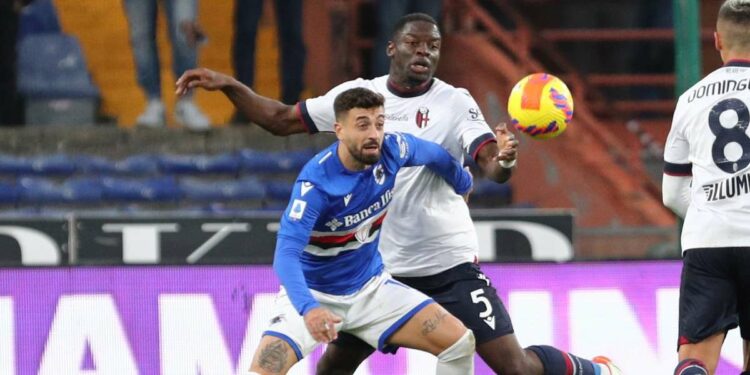 Video Bologna Sampdoria (Foto LaPresse)