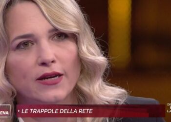 Francesca Barra a Non è l'Arena