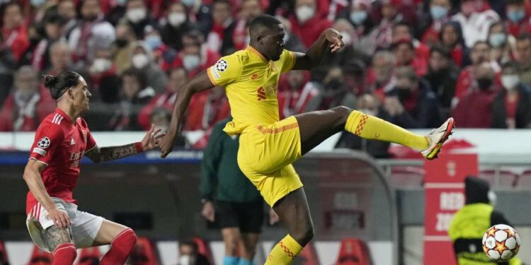 Probabili formazioni Liverpool Benfica, ritorno quarti Champions League (Foto LaPresse)