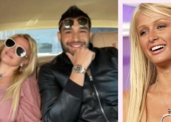 Britney Spears, Paris Hilton, Sam Asghari