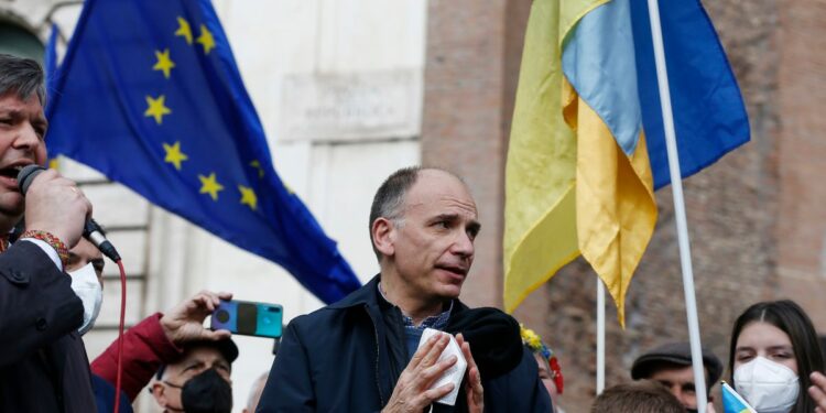 Enrico Letta, Ucraina