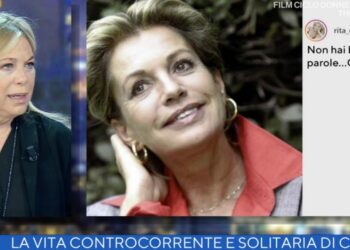 Rita Dalla Chiesa su Catherine Spaak a La Vita in Diretta