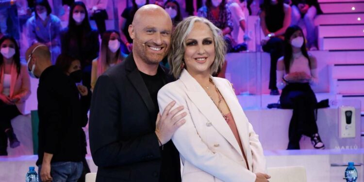 Rudy Zerbi e Alessandra Celentano al serale di Amici 21