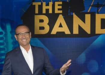 Carlo Conti conduce "The-Band" (foto di Assunta Servello)