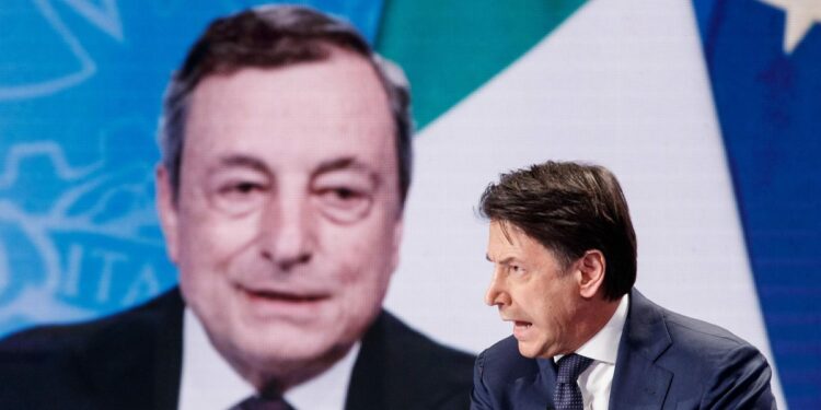 Conte e Draghi