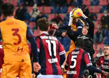 Bologna Roma (Foto LaPresse)