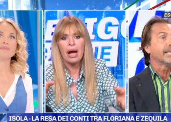 Antonio Zequila e Alessandra Mussolini, lite a Pomeriggio 5