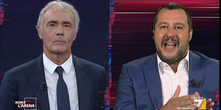 Salvini a Non è l'Arena