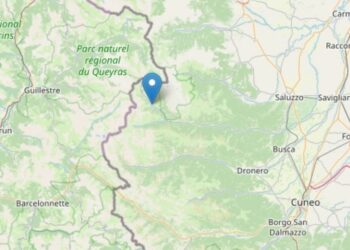 Terremoto Pontechianale, Cuneo (INGV, 2022)