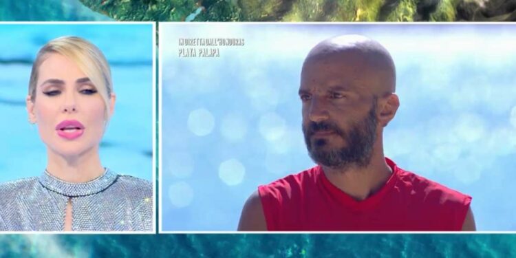 Nicolas Vaporidis all'Isola dei famosi 2022