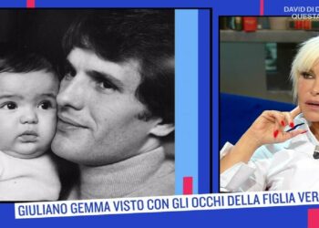 Giuliano Gemma e Natalia Roberti, genitori Vera Gemma