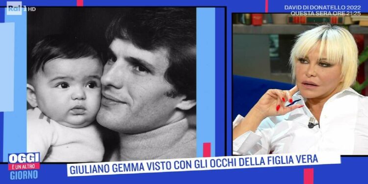 Giuliano Gemma e Natalia Roberti, genitori Vera Gemma