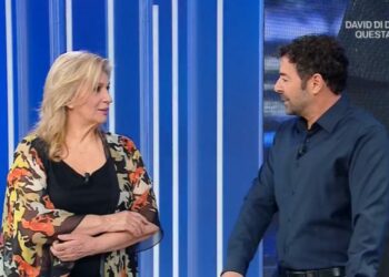 Iva Zanicchi e Alberto Matano (La Vita in Diretta, 2022)