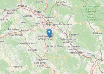 Terremoto Firenze 3 maggio 2022 (foto: INGV)