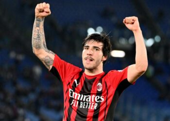 Sandro Tonali Milan Serie A (LaPresse, 2022)