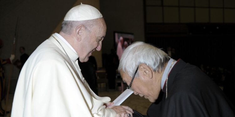 Cardinal Zen in Vaticano