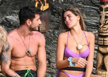 Estefania Bernal e Roger Balduino, L'isola dei famosi 2022 (Foto: web)