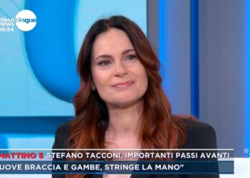 Laura, moglie di Stefano Tacconi, a Mattino5