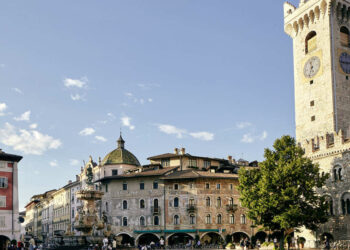 Piazza Duomo a Trento